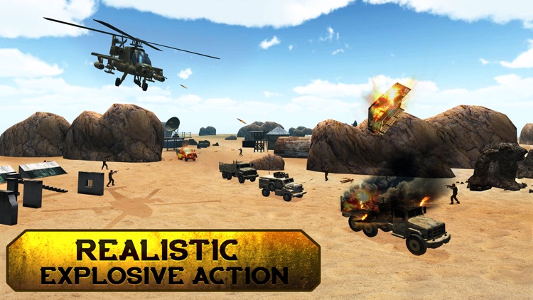 Mount Helicopter Combat 3D screenshot-3