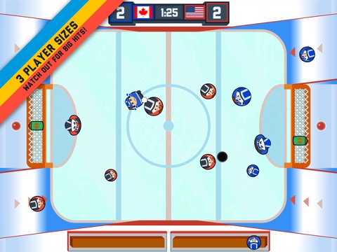 Across The Table Hockey. A 2-Player Game screenshot 2