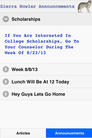 SchoolFeed screenshot 4