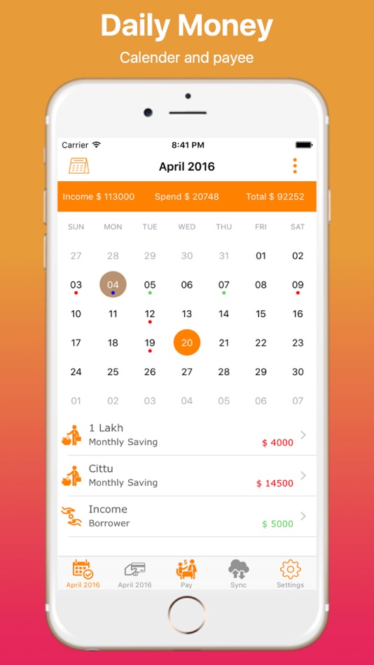 Expanse & Daily Money - 2.1.1 - (iOS)