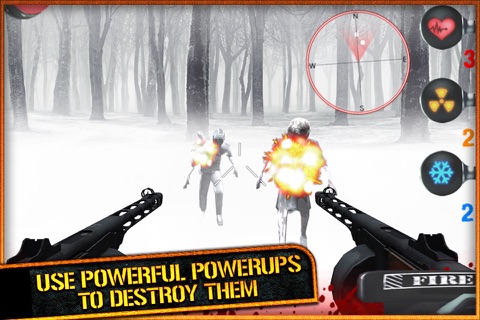 3D Zombie Walking Horde Attack - Guns Shooting Evil Dead Killer Fighting Games screenshot 3