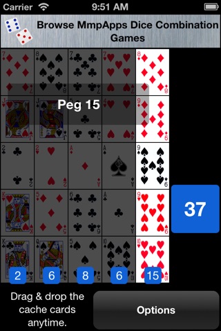 Cribbage Cache screenshot 3