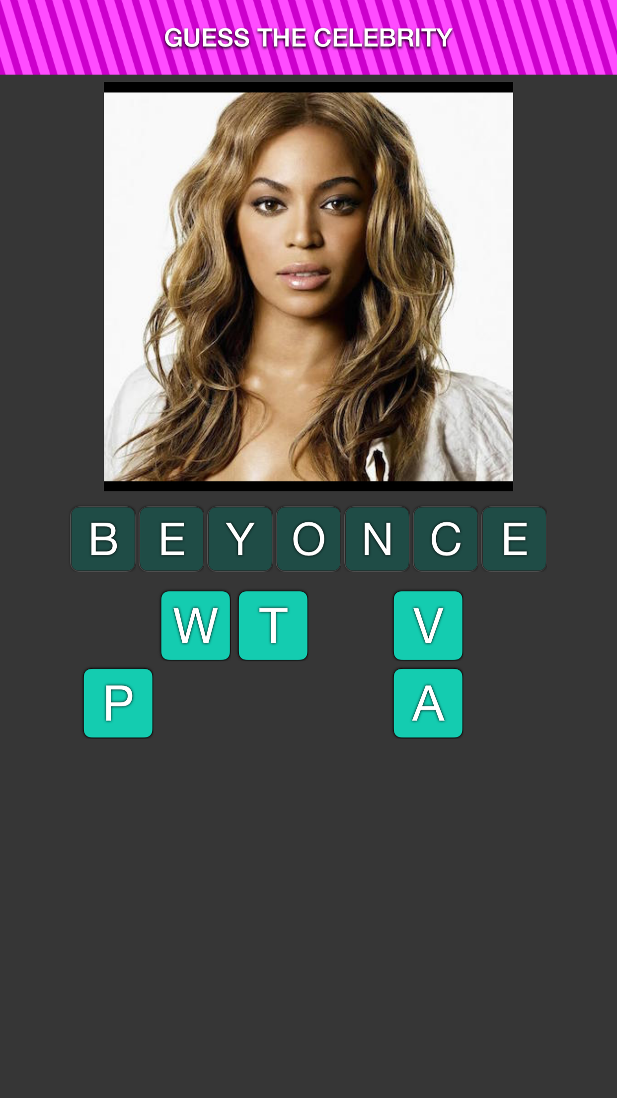 Guess the Celebrity Game