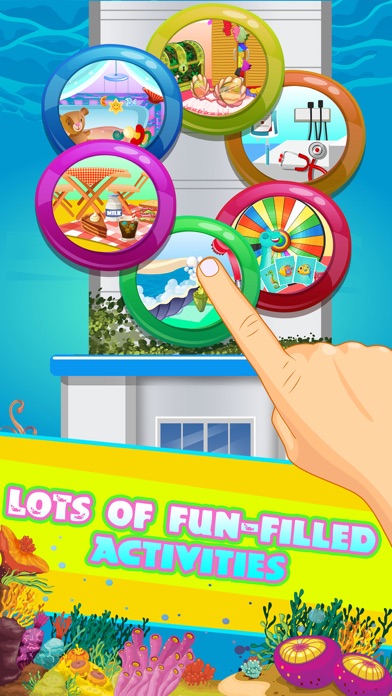 My Pet Dinosaur Story - virtual baby mini salon & dress-up makeover games for kids, boy, girl iPhone screenshot 4 - Games app