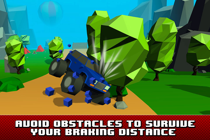 Pixel Car Crash Faily Brakes