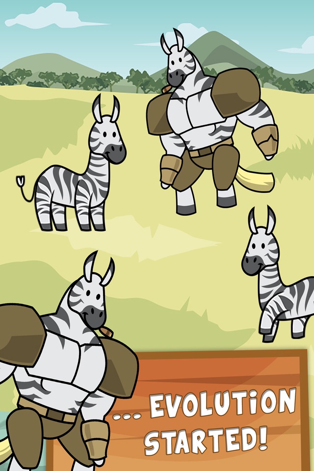 Zebra Evolution - Breed and Evolve Mutant Zebras screenshot 2