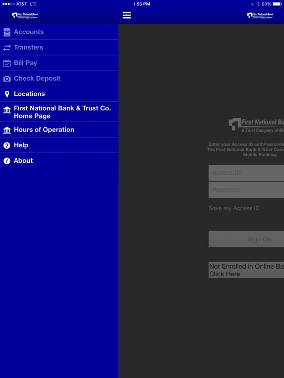 First National Bank of Miami for iPad