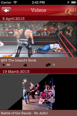 Q93.FM - The Island's Rock -  Broadcasting from Historic Charlottetown! screenshot 3