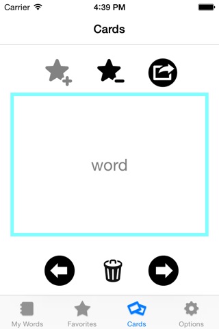 My Words - Learn new words with cards screenshot 3