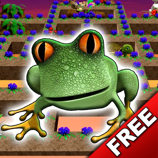 3D Frog Feast Free Icon