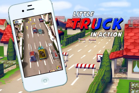 Little Truck in Action Gold: 3D Camion Driving Game with Funny Cars for Kids screenshot 3