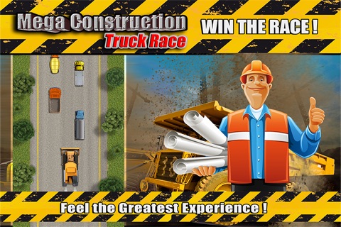 Mega Construction Truck Race Free : Big Tractor Racing Sim screenshot 3
