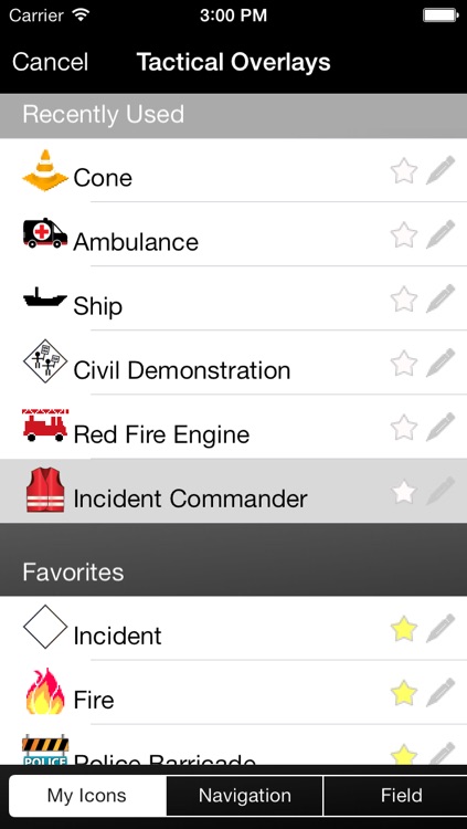 Incident Command Table screenshot-3