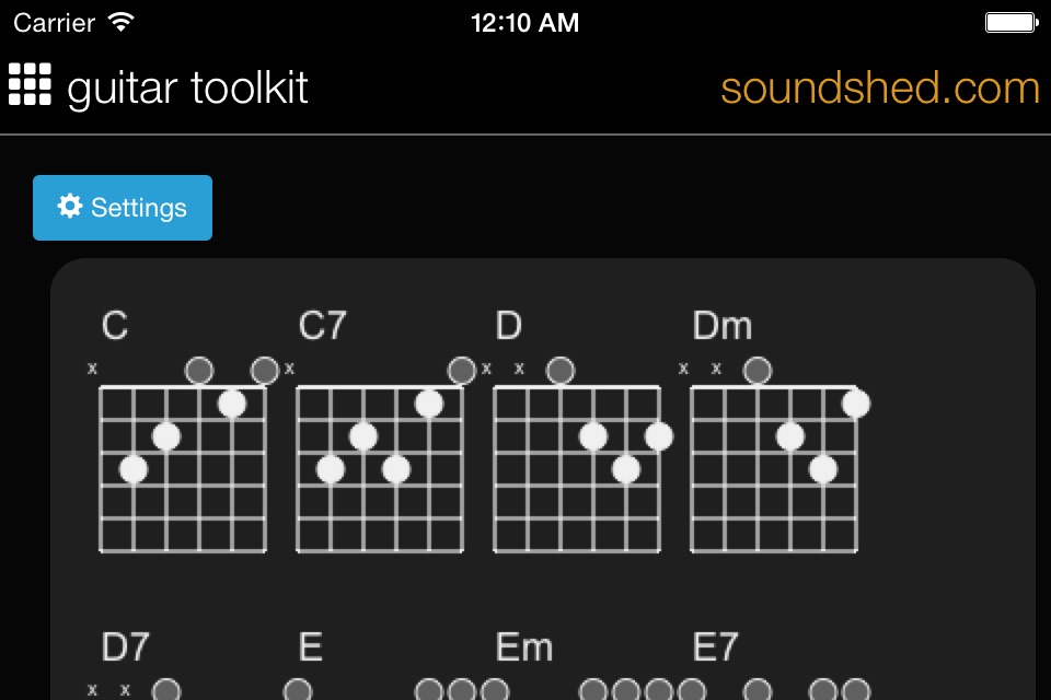 Guitar Toolkit - Soundshed.com screenshot 2