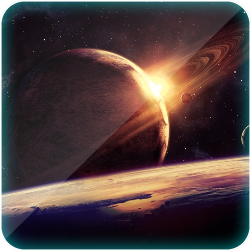 3D Galaxy Infinite Colony Planet Tactical Flick Game for Free icon