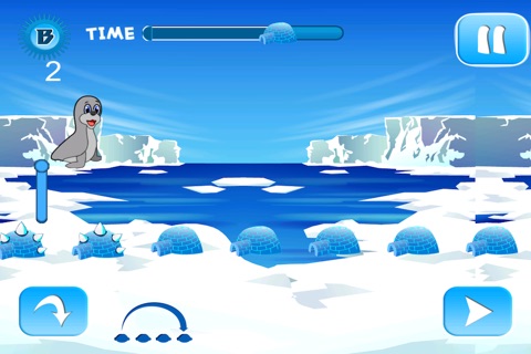 Baby Seal in a Slippery Ice Land screenshot 4