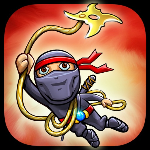 Ninja Rope Jump iOS App