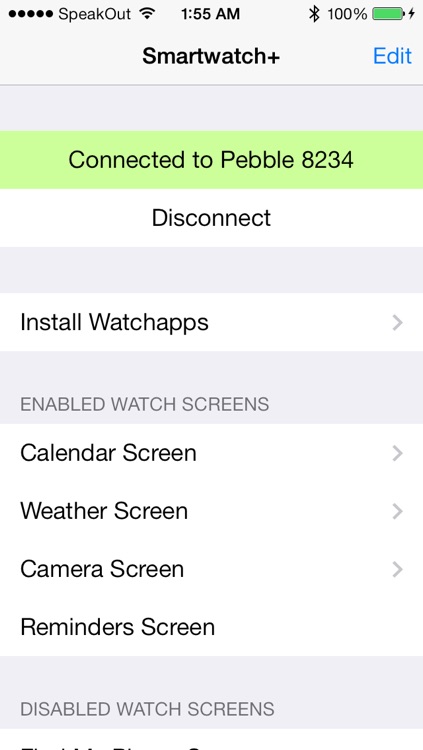 Smartwatch+ for Pebble