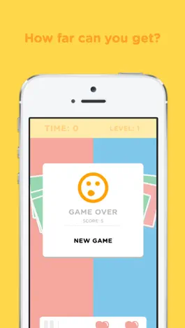 Game screenshot OddSwipe - A minimalistic fast paced logical game where quick thinking is key! hack