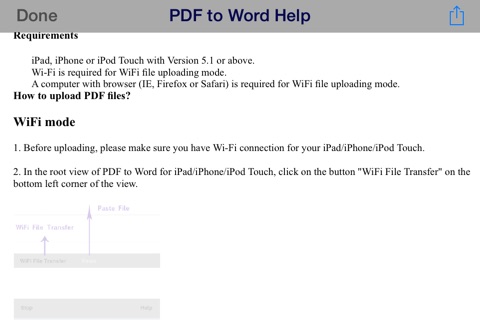 PDF to Word Converter screenshot 3