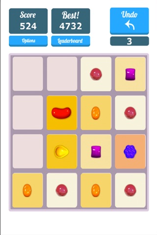 2048 candy edition screenshot 2