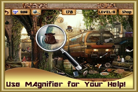 Hidden Object The Last Train screenshot 3