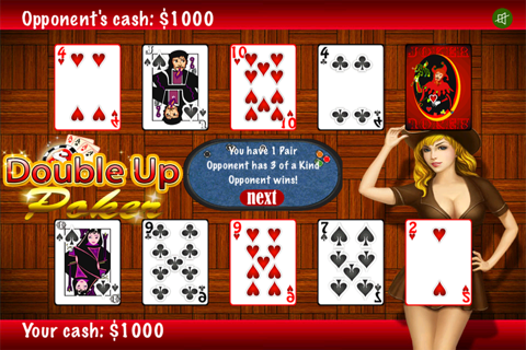 Double Up Poker Joker screenshot 2