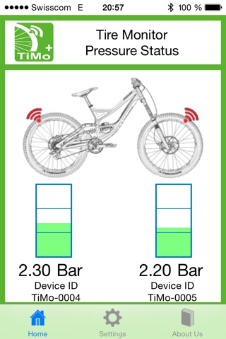 TiMo - Tire Monitoring System screenshot 2