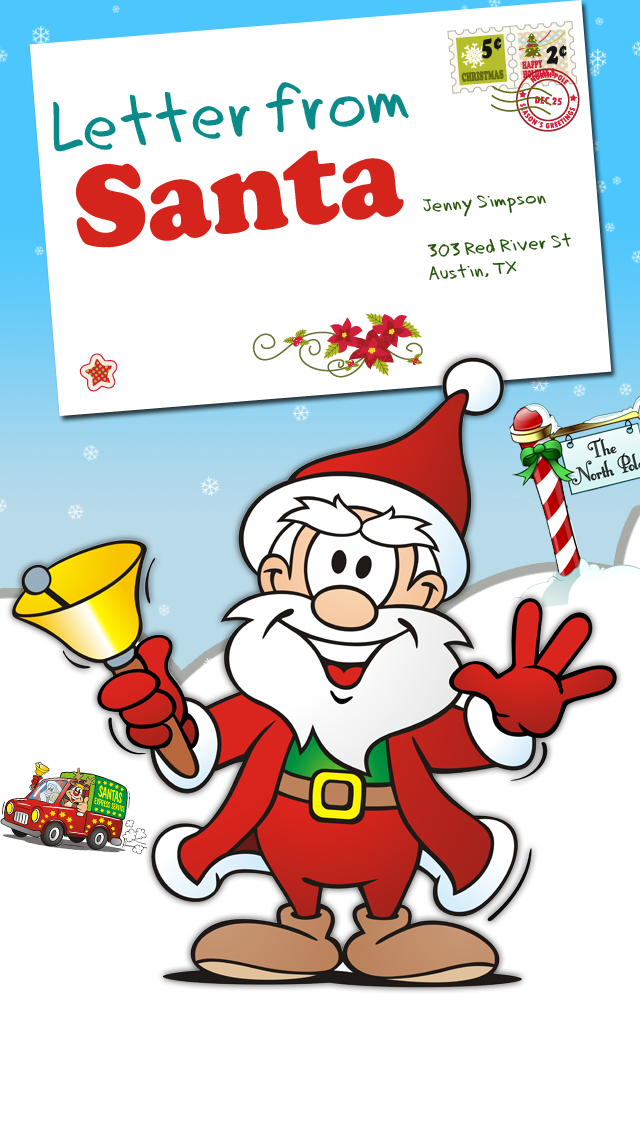 Letter from Santa - Get a Christmas Letter from Santa Claus Screenshot
