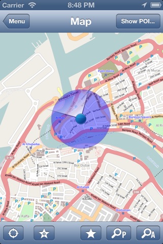 Dubai, UAE Offline Map - PLACE STARS screenshot 3