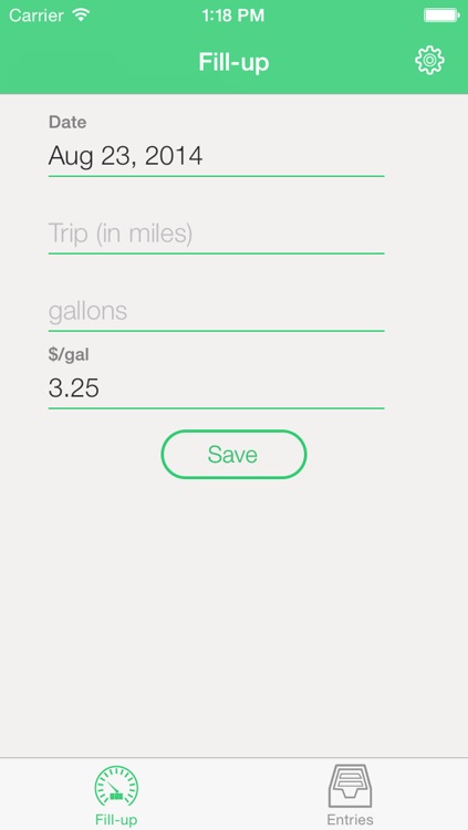 Fuel Consumption Tracker - MPG and L/100KM Tracker