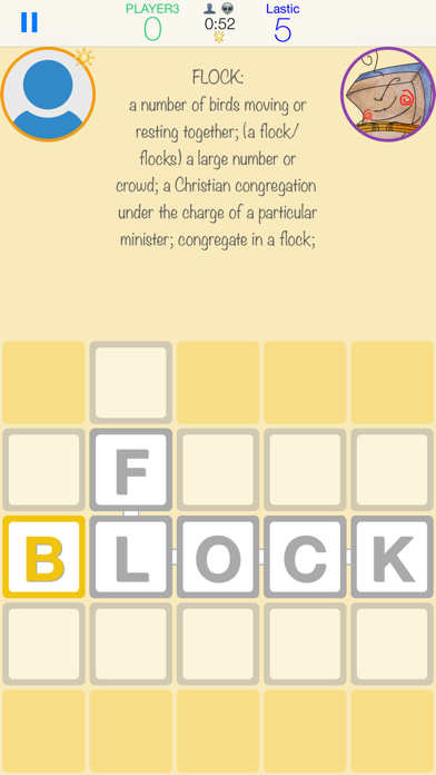 Blockhead Professional: word game with friends Screenshot