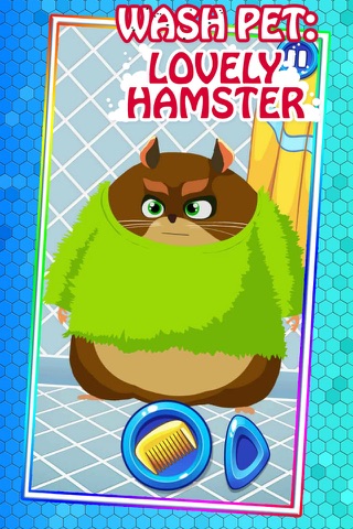 Wash Pet: Lovely Hamster screenshot 4