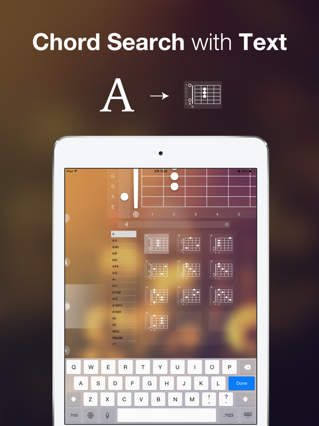 ‎Guitar Kit+ for Chord Search, Save and Training Screenshot