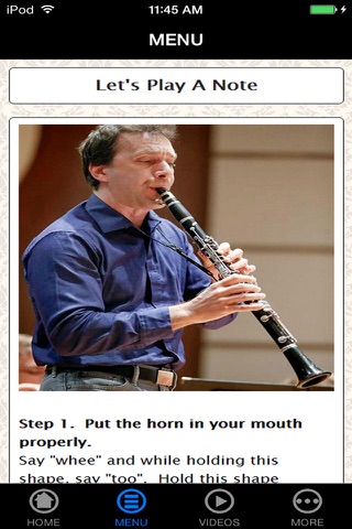 Play a Clarinet Made Easy For Beginners screenshot 2