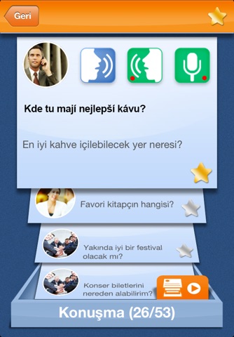 iSpeak Czech: Interactive conversation course - learn to speak with vocabulary audio lessons, intensive grammar exercises and test quizzes screenshot 4