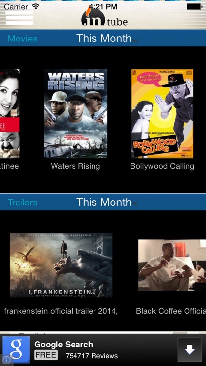 inTube: Watch Indian Films