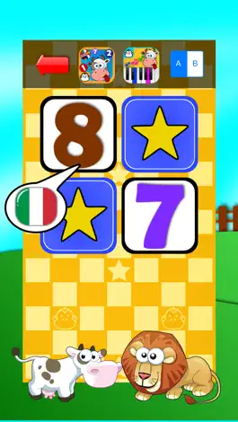Game screenshot Baby Match Game - Learn the numbers in Italian mod apk