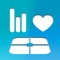 You can use this app to visualise your weight and blood pressure data on your iPad