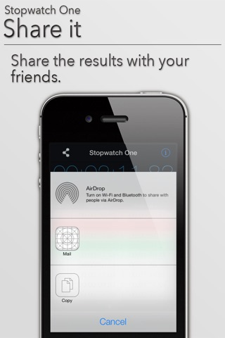 Stopwatch One screenshot 4