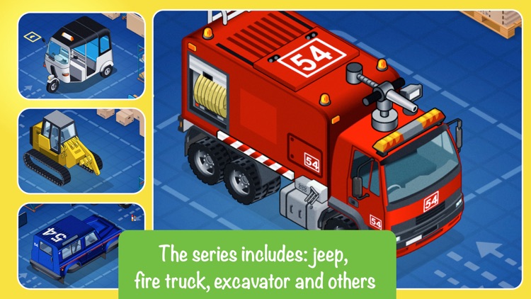 Construct a Car: create vehicles puzzle game for kids