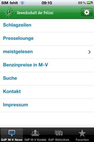 Gewerkschaft der Polizei (GdP) screenshot 2