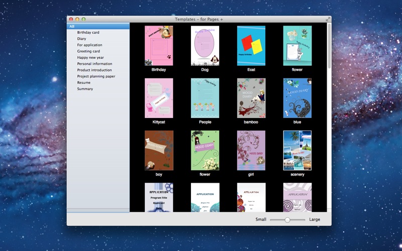 Screenshot #2 pour Templates - for Pages +