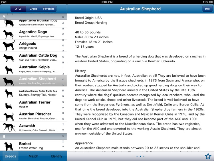 Perfect Dog HD Pro - Ultimate Breed Guide To Dogs screenshot-4