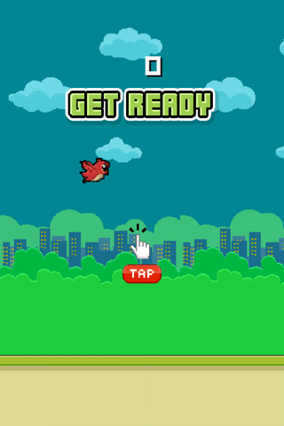 Flappy X: Tiny Snappy Wings - The End of the Crappy Bird - Smash Hit screenshot 2