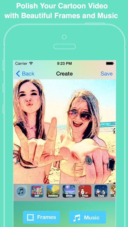 Toongram - Cartoon video maker for Instagram