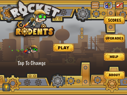 Rocket Rodents - FREE Steampunk Racing JetPack Gameのおすすめ画像2