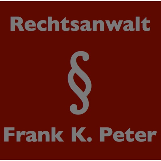 Rechtsanwalt Frank K. Peter