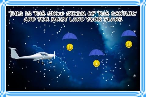 Winter Snow Storm Air Plane Flight Mayday : The Radar Lost Airport - Free Edition screenshot 2