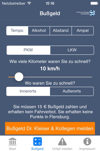 Dr. Kleiser & Kollegen Anwaltskanzlei screenshot 2